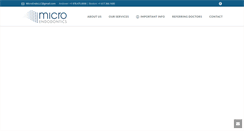 Desktop Screenshot of microendodonticsllc.com